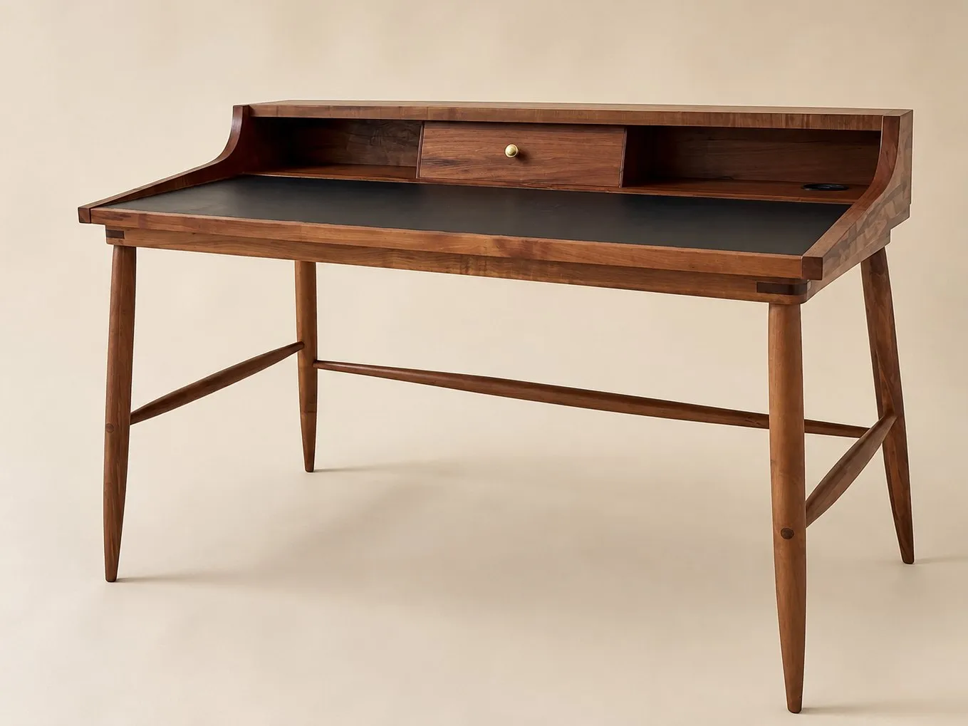 A bespoke Sunduk bench made by Crafta