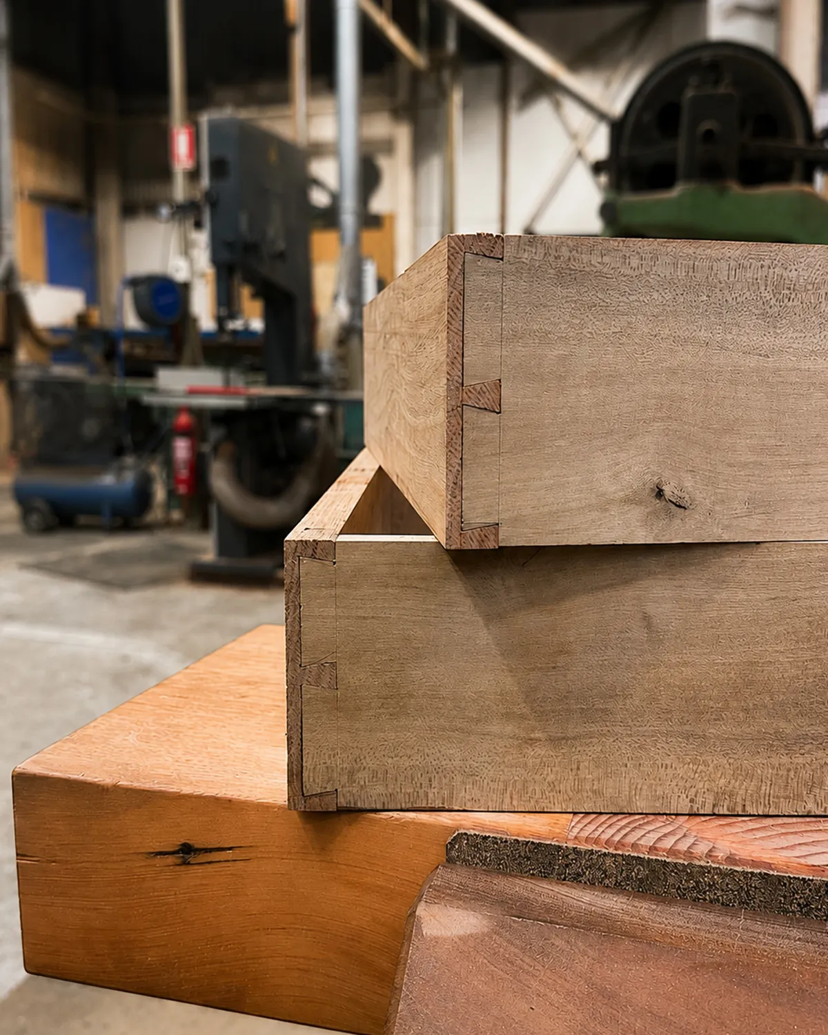 Built on traditional joinery