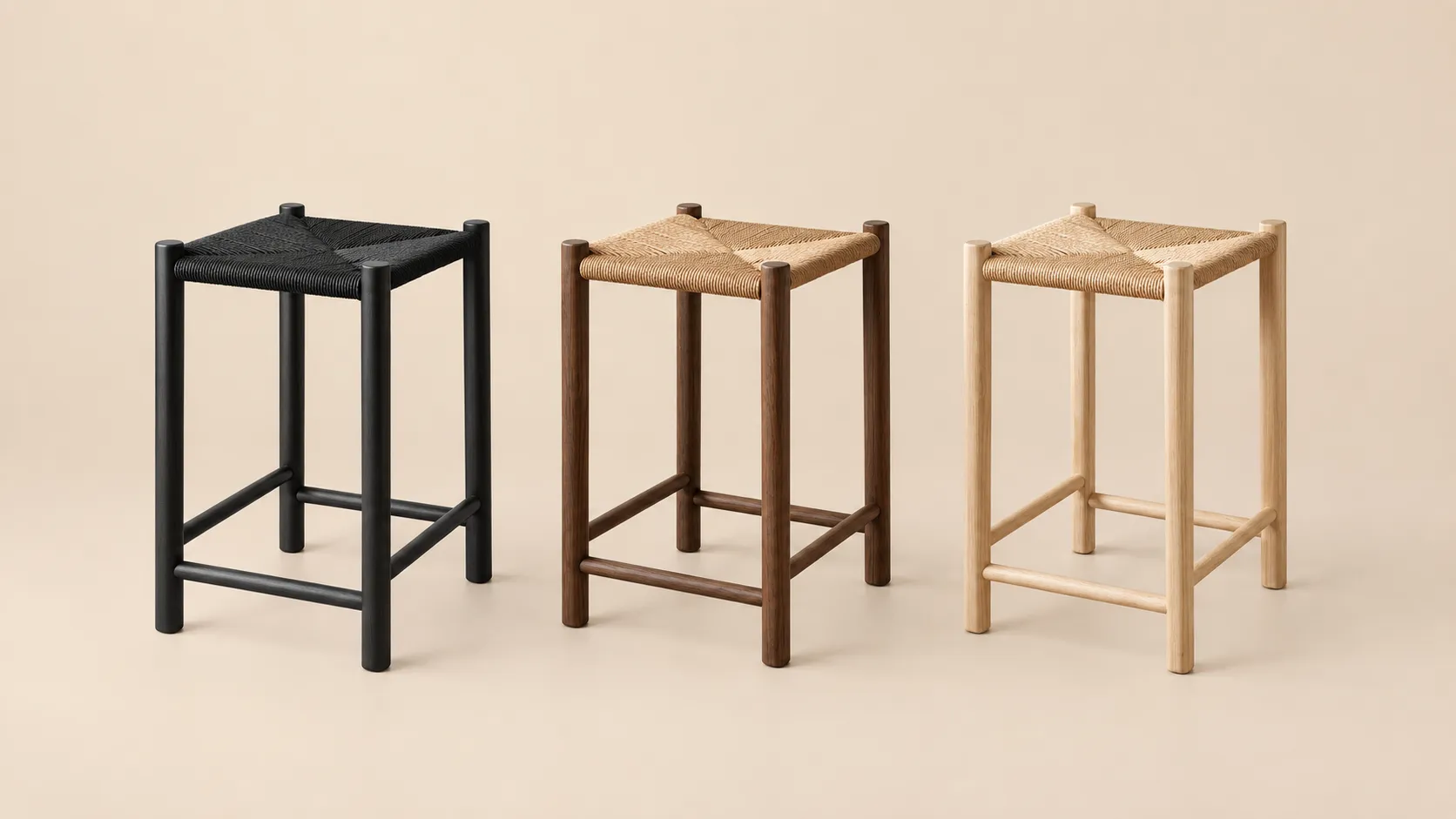 Rush Counter Stool